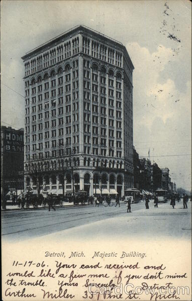 Majestic Building Detroit Michigan