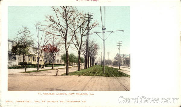 St. Charles Avenue New Orleans Louisiana