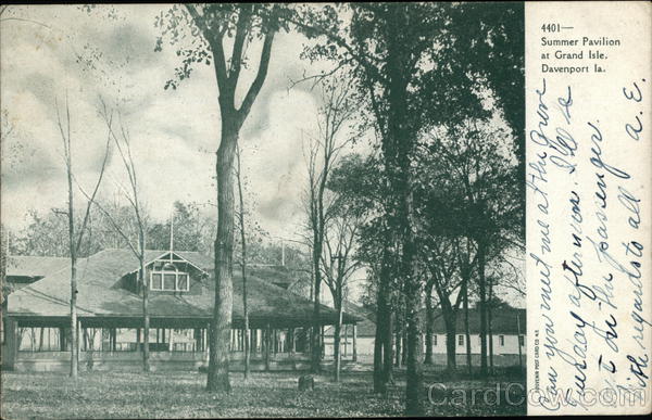 Summer Pavilion at Grand Isle Davenport Iowa