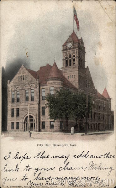 City Hall Davenport Iowa