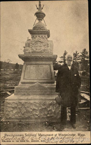 Revolutionary Soldiers' Monument Westminster Massachusetts