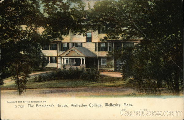 The President's House, Wellesley College Massachusetts