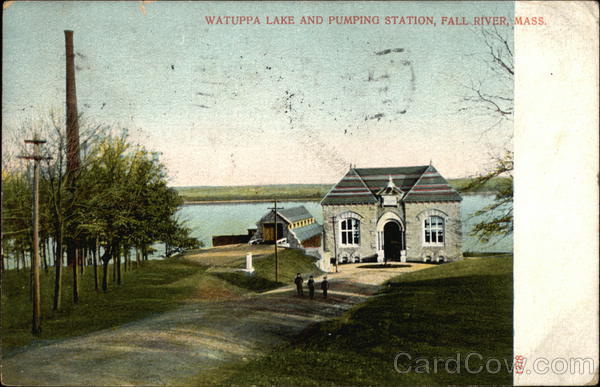 Watuppa Lake and Pumping Station Fall River Massachusetts