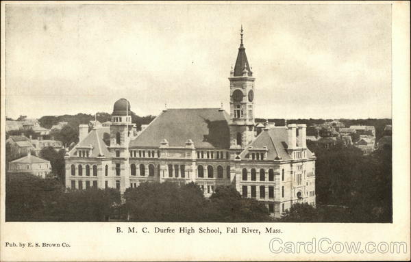 B. M. C. Durfee High School Fall River Massachusetts