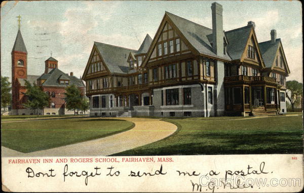Fairhaven Inn and Rogers School Massachusetts