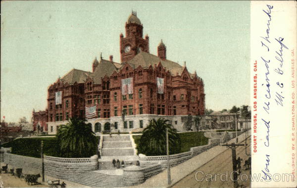 Court House, Los Angeles, Cal California