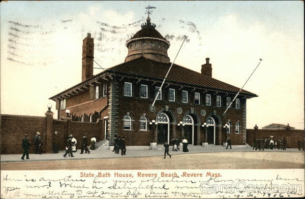 State Bath House at Revere Beach Massachusetts