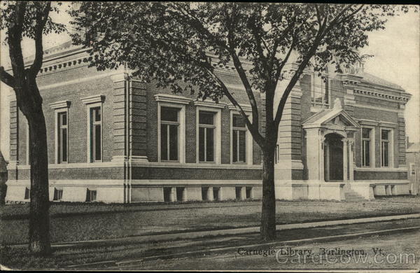 Carnegie Library Burlington Vermont