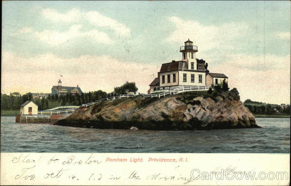 Pomham Light Providence Rhode Island