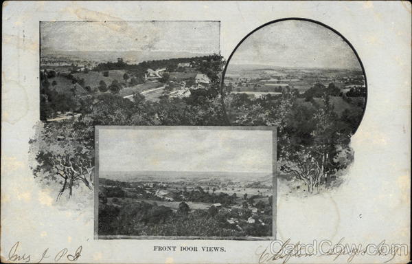 Views of the Walter Sanitarium, Walters Park Wernersville Pennsylvania