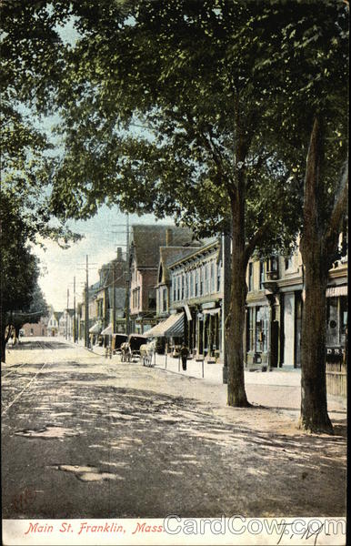 Main St. Franklin Massachusetts