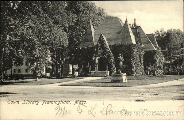 Town Library Framingham Massachusetts