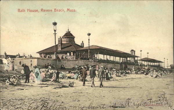Bath House Revere Beach Massachusetts