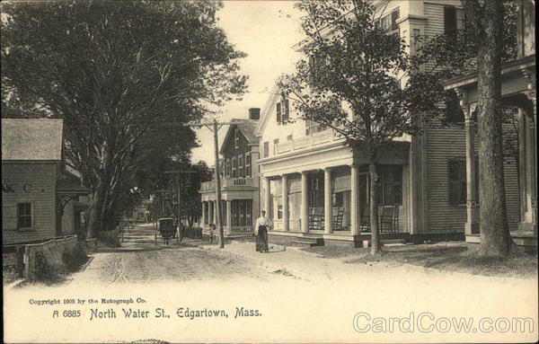 View of North Water Street Edgartown Massachusetts