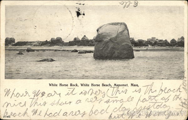 White Horse Rock, White Horse Beach Manomet Massachusetts