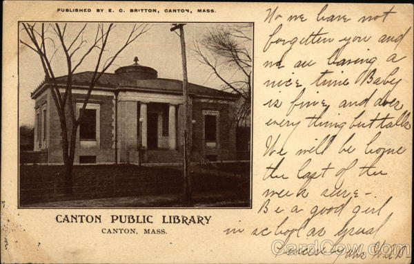 Canton Public Library Massachusetts