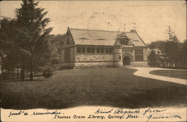 Thomas Crane Library Quincy Massachusetts