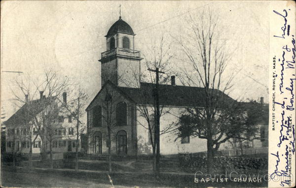 Baptist Church Rowley Massachusetts