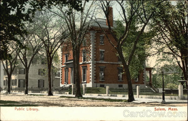 Public Library Salem Massachusetts