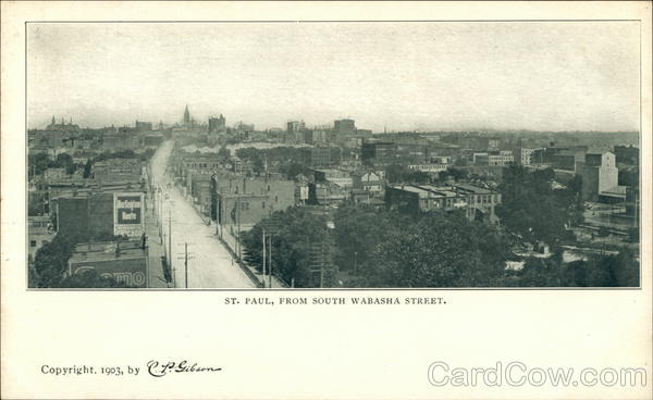 View from South Wabasha Street St. Paul Minnesota