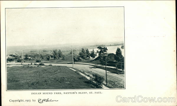 Indian Mound Park--Dayton's Bluff St. Paul Minnesota