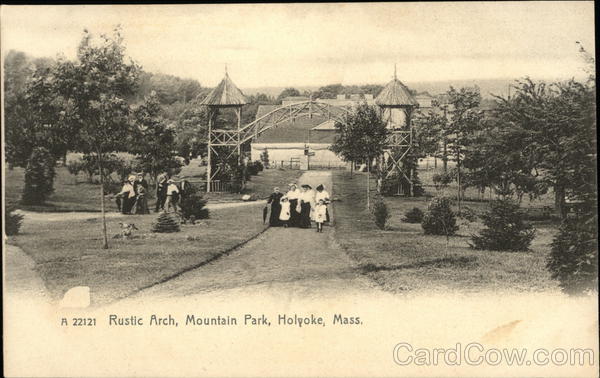 Rustic Arch, Mountain Park Holyoke Massachusetts