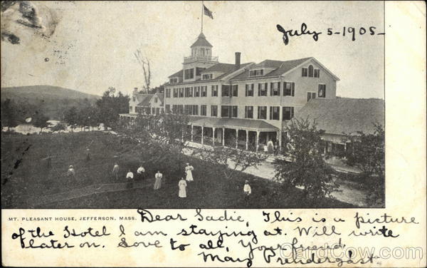 Mt. Pleasant House Jefferson Massachusetts