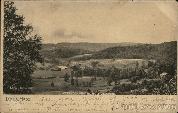 Overlooking the Golf Grounds Lenox Massachusetts