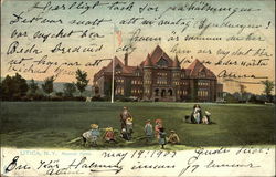 Masonic Home Utica, NY Postcard Postcard 