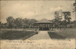 The Band Stand at Orange Park Postcard