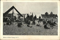 Mess at Pine Camp Postcard