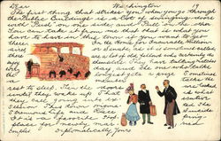 Rose Company Card, Washington, DC Postcard