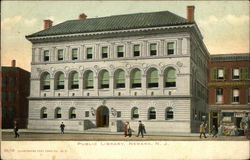 Public Library Newark, NJ Postcard Postcard Postcard