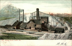 Mining Scene Postcard