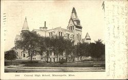 Central High School Minneapolis, MN Postcard Postcard Postcard