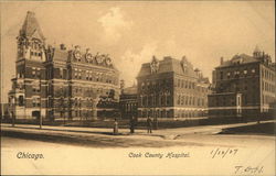 Cook County Hospital Postcard