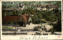 View of Soda Springs Manitou, CO Postcard Postcard Postcard