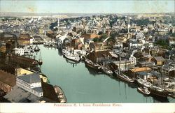 Providence from Providence River Rhode Island Postcard Postcard Postcard