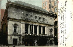 Illinois Theatre Postcard
