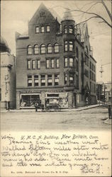 YMCA Building New Britain, CT Postcard Postcard Postcard