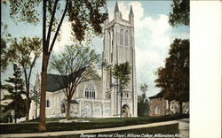 Thompson Memorial Chapel, Williams College Williamstown, MA Postcard Postcard Postcard