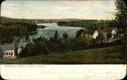 Scenic View of Merrimac River Postcard
