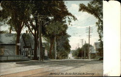 On the Belt Line, No. Deering Portland, ME Postcard Postcard Postcard