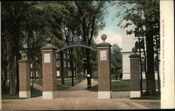 78 Memorial Gateway, Bowdoin College Postcard