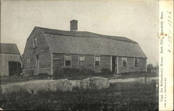 Capt. Ira Richardsons' House Mansfield, MA Postcard Postcard Postcard