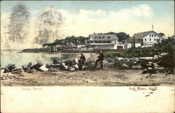 Sandy Beach Fall River, MA Postcard Postcard Postcard