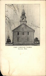 First Christian Church Postcard