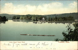 Lake Pearl From Park Lake Pearl From Park