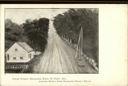 Union Street Looking North from Elbridge Paine's House Postcard