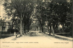 South Union Street (Lane's Corner) Rockland, MA Postcard Postcard Postcard